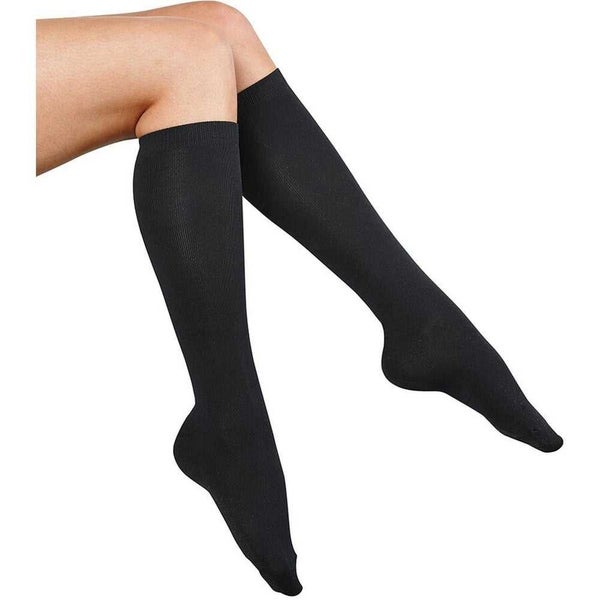 Globite Travel Essentials Anti-DVT Compression Flight Socks Black Large Carousel 2