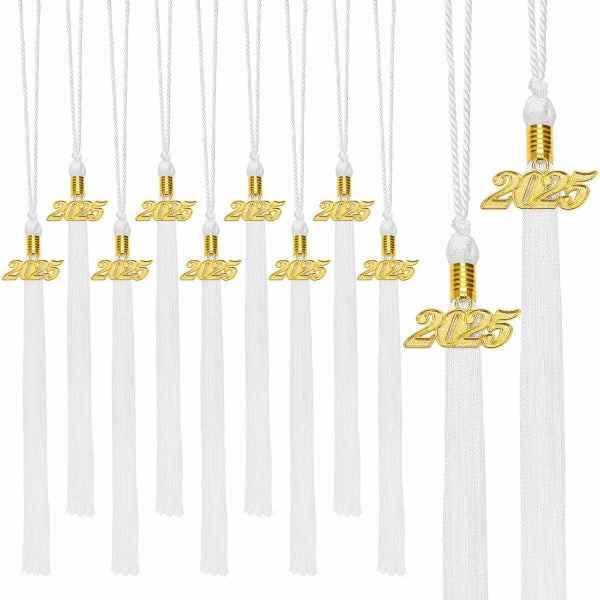 2025 Graduation Tassels 10Pcs Graduation Cap Tassels 2025 Grad Graduation Tassel Carousel 2