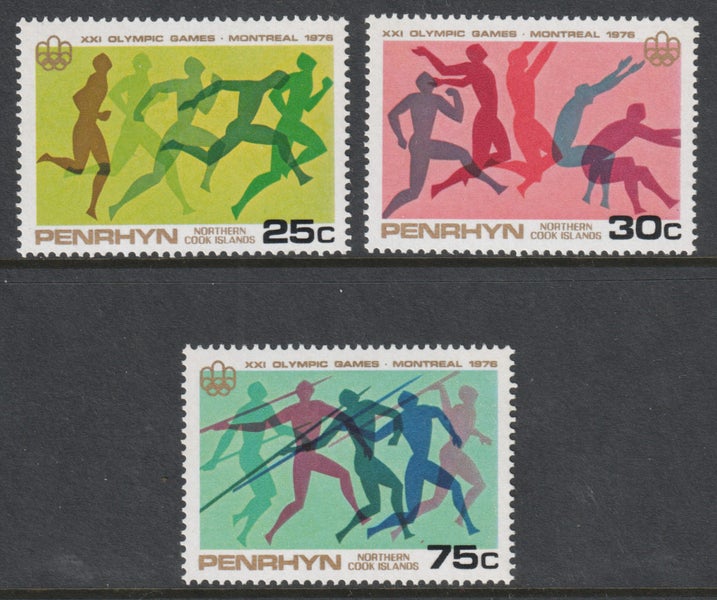 Penrhyn - 1976 - Olympics set - UHM Carousel 1