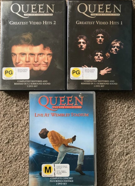 QUEEN : GREATEST HITS 1 & 2 + LIVE AT WEMBLEY STADIUM64558411822465110