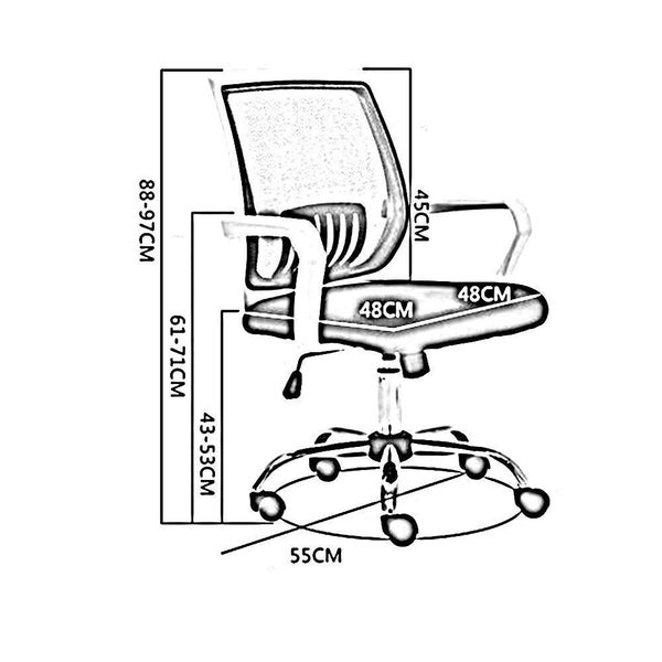 Mesh Chair Office Chair Student Chair Carousel 4
