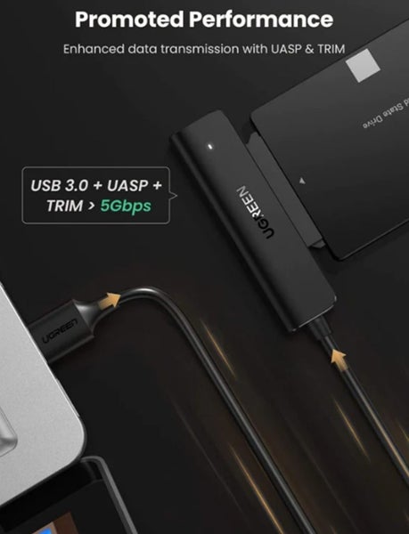 UGREEN USB 3.0 to SATA Hard Drive Converter Carousel 5
