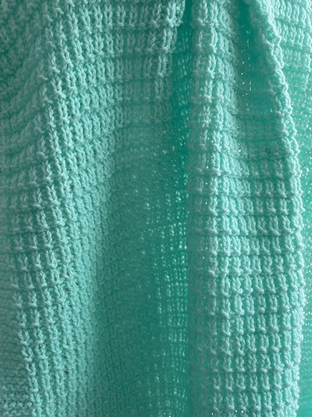 Hand Knitted Bassinet / Baby Blanket Carousel 2