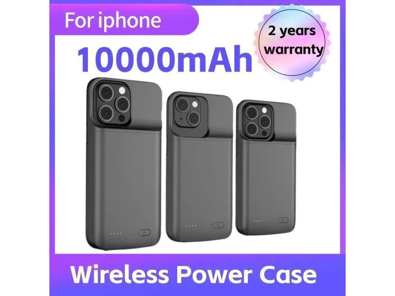 10000mAh Battery Case For Iphone 12 11 14 13 Pro Max Mini Power Bank Charger Carousel 1