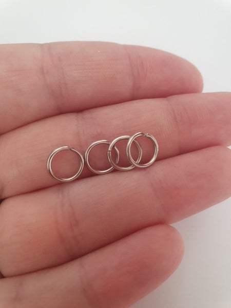 Stainless Steel Jump Rings 8mm x50 Carousel 2