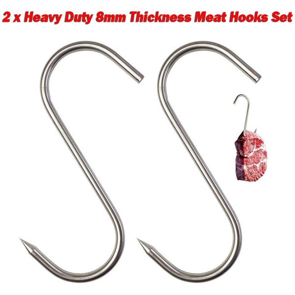 Meat Hook Stainless Steel Butcher S Hooks i2493SV0 Carousel 1