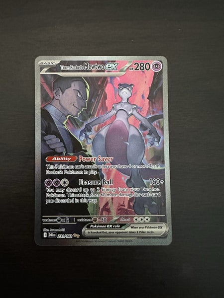 Team Rocket’s Mewtwo ex - Special Illustration rare - Destined Rivals 231/18262863228134018112