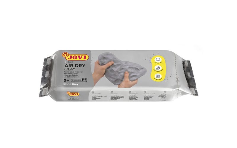 Jovi Air Hardening Clay 250g Grey Carousel 1