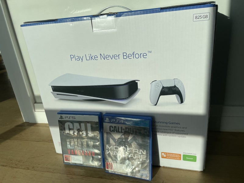 PlayStation 5 brand new console with 2 x COD games Carousel 2