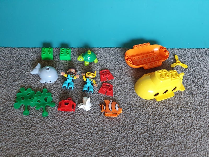 Duplo - Submarine Set (16 pieces) For the Bath Carousel 3