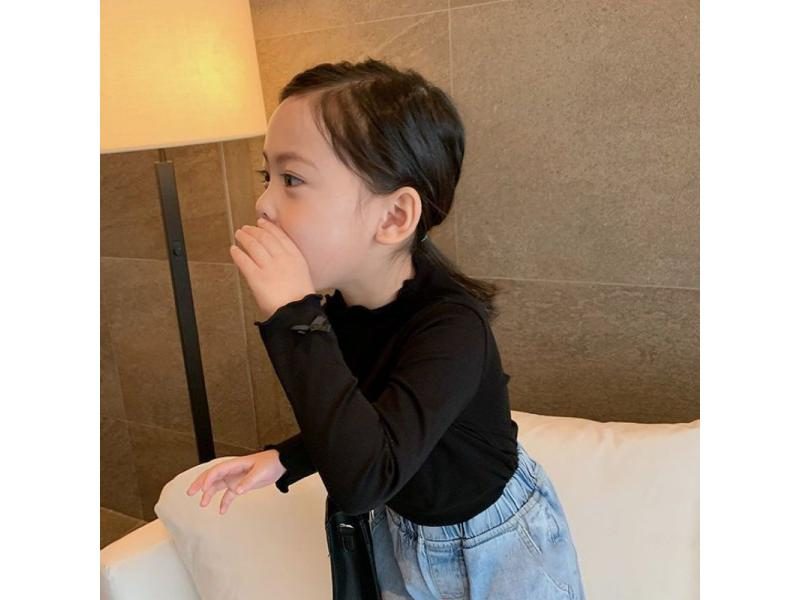 Baby Girls T-shirts Long-sleeve T-shirt For 1-6 Years Old Delicate Cotton Soft Carousel 1