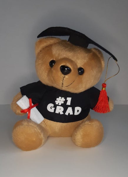 Graduation Bear 20cm Carousel 1