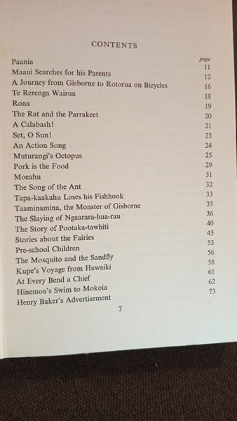 Rare NZ book Readings in Te Reo Maori Biggs Hohepa + Mead Carousel 15