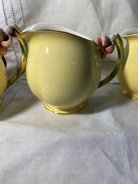 Royal Winton Grimwades VERY RARE Tiger Lily - Trio of Jugs - Liquid Sunshine62863238248450111