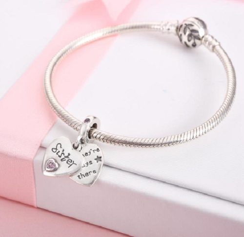 925 Sterling Silver Sister Charms - Fit's Pandora Bracelet62986994778626111