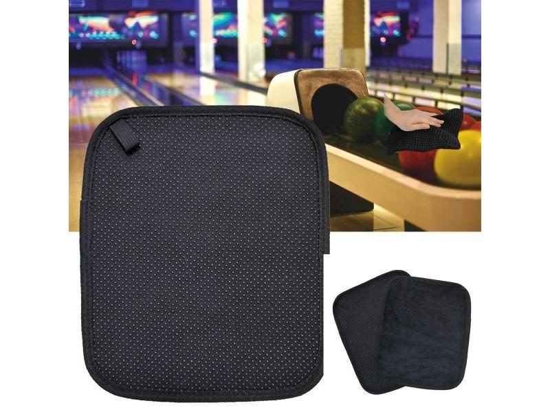 Bowling Ball Towel Polisher Microfiber 20.5cmx25.5cm Bowling Accessories Carousel 1