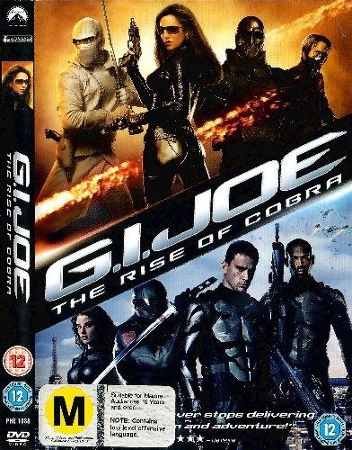 G.I.Joe: The Rise Of Cobra - Dennis Quaid, Channing Tatum DVD Region 2 Carousel 1