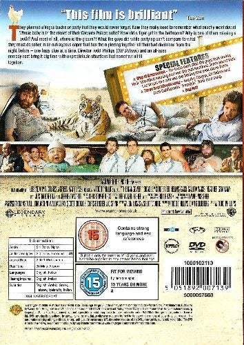 Hangover, The - Bradley Cooper DVD Region 2 Carousel 2