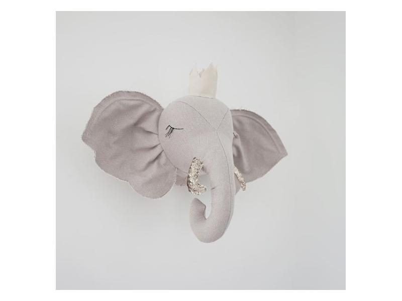 Animal Head Wall Mounts Decor 3D Deer Head Wall Hanging Nordic Unicorn Toys Art Carousel 1