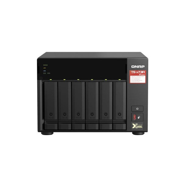 QNAP TS-673A-8G 6 Bay NAS AMD Ryzen Embedded V1500B quad-core 2.2 GHz 8G DDR4... Carousel 1