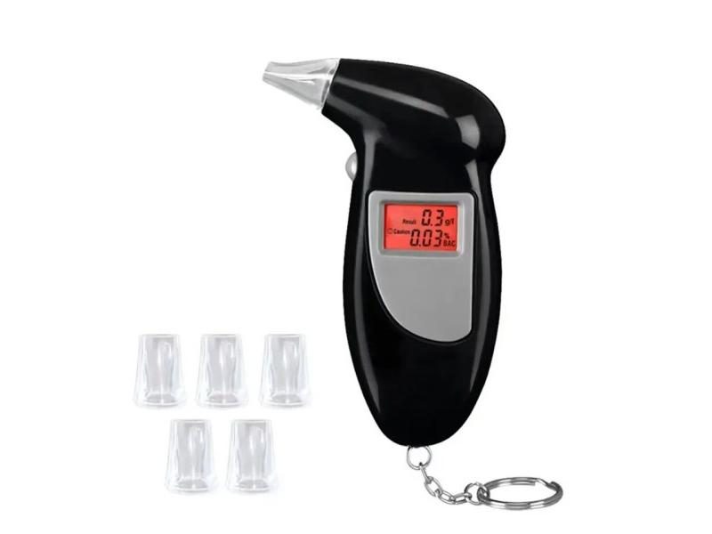 Portable Breath Alcohol Tester Handheld Breathalyzer Alcotest Alcohol Test Carousel 1