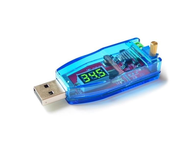 DC-DC 5V To 3.3V 9V 12V 24V USB Step UP / Down Power Supply Module Adjustable Carousel 1