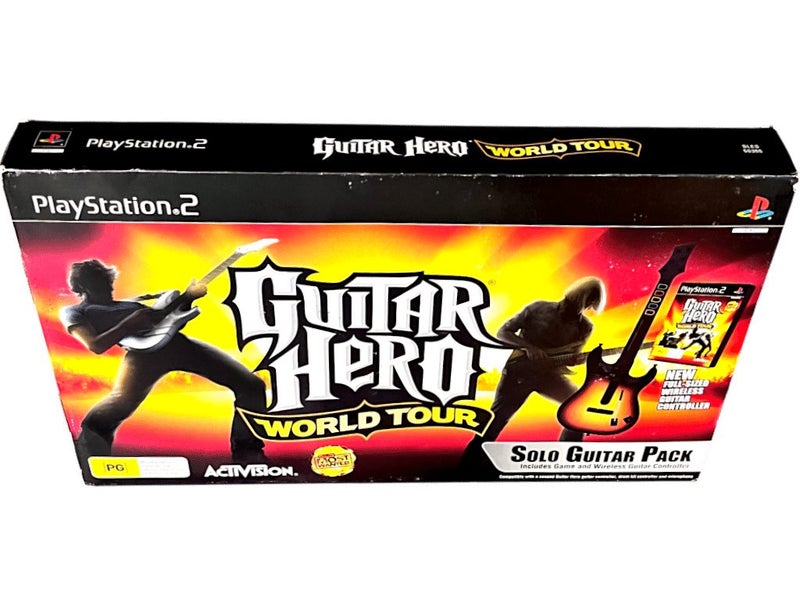 GUITAR HERO WORLD TOUR DISPLAY BOX (Excellent Condition) *No Guitar* Carousel 6