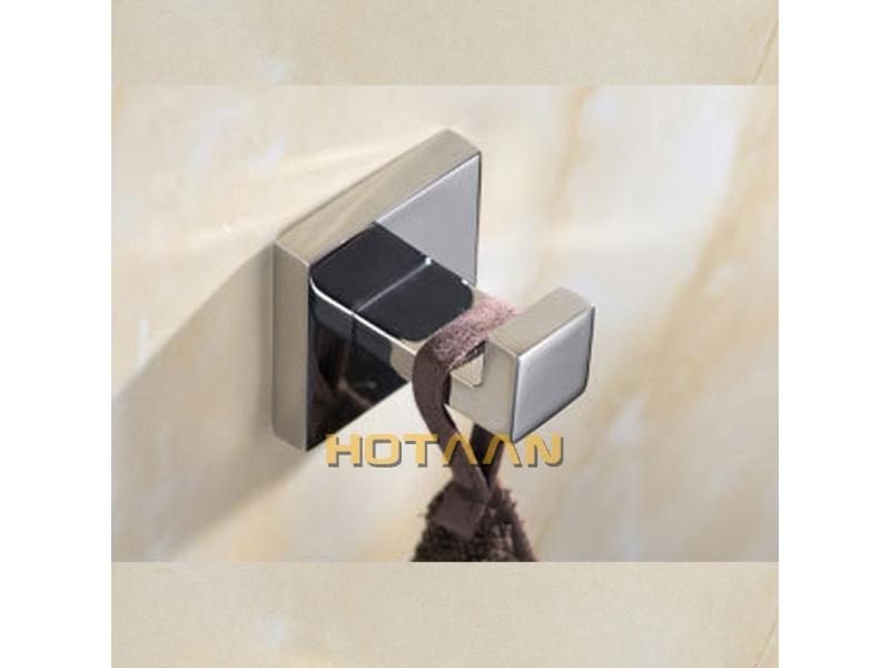 SUS 304 Stainless Steel Wall Mount Towel Hook With Mirror Carousel 1