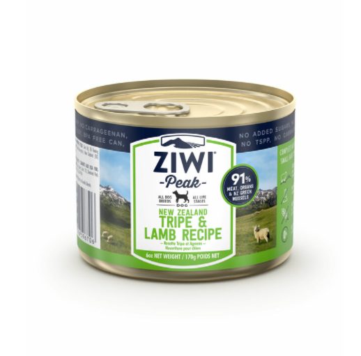 ZIWI Peak Canned Trip and Lamb Dog Food 170g Carousel 1