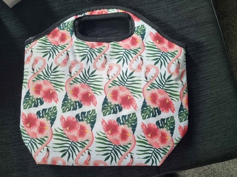 Flamingo small lunch cooler bag Carousel 1