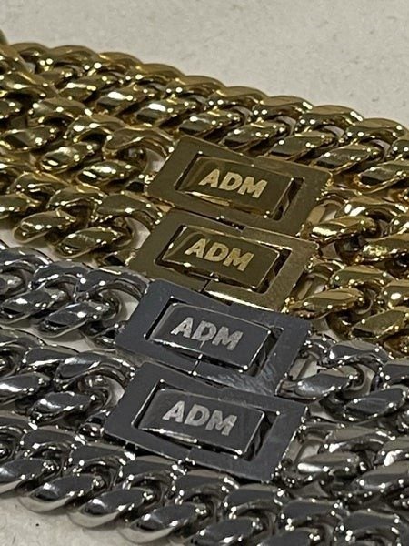 ***2for1***AMAZING PRICE*** 18 Carat Gold Plated Mens Neck Chain & Bracelet Set Carousel 2
