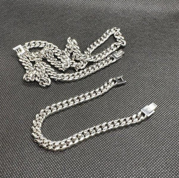 ***2for1***AMAZING PRICE*** 18 Carat Gold Plated Mens Neck Chain & Bracelet Set Carousel 12