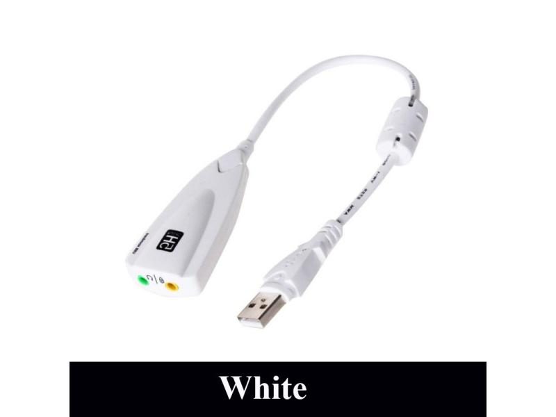 5HV2 Stereo 7.1 Channel With Cable Sound Card USB Sound Card Computer Games Carousel 1