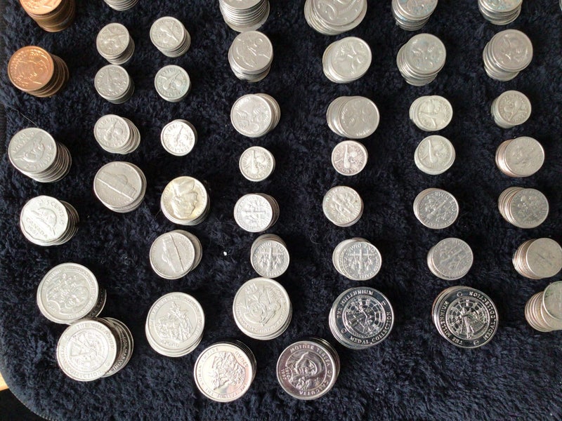 MASSIVE NZ COIN COLLECTION US CANADA COULD BE SETS Carousel 2