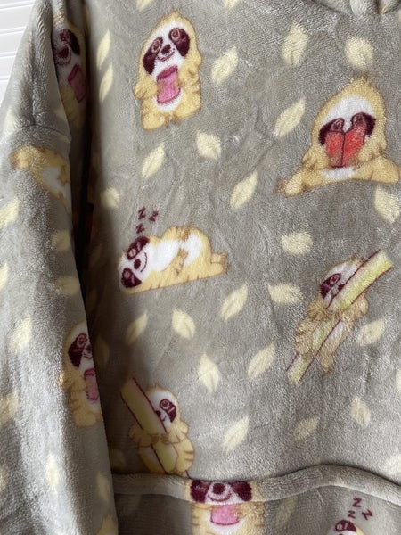 Grey sloth Oodie Carousel 2