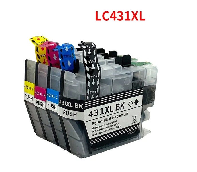 Brother Comp. Ink Cartridges LC431XL Set for MFC-J1010DW DCP-J1050DW J1140DW Carousel 2