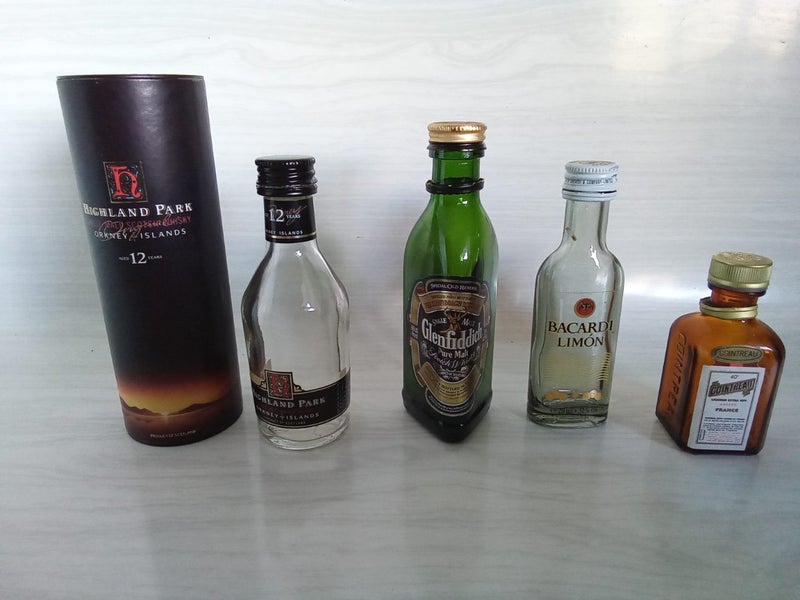 Miniature Alcohol Bottles Carousel 2