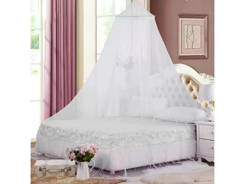 1pc Summer Hung Dome Mosquito Net For Double Bed Summer Polyester Mesh Fabric Carousel 1