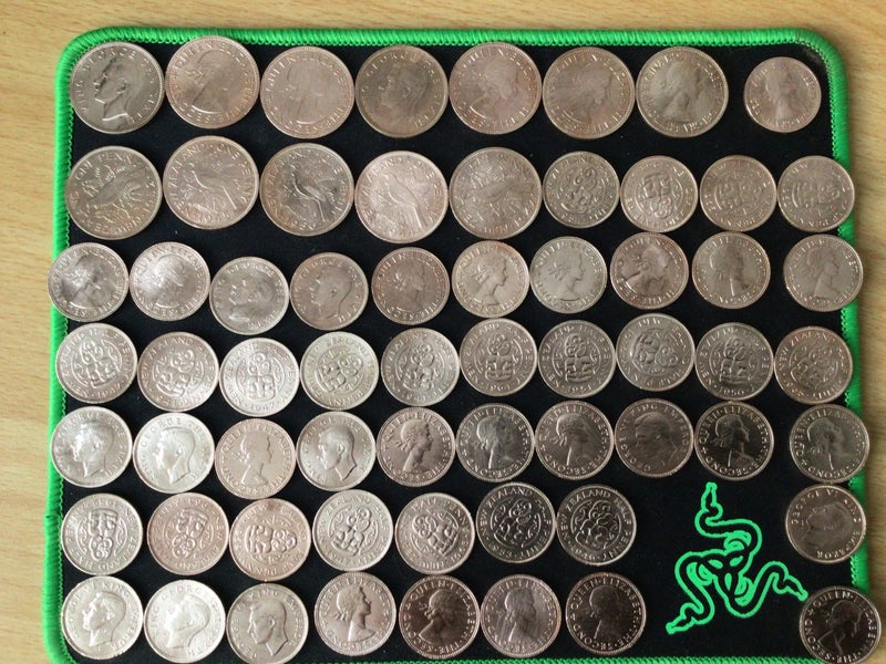 NZ HALF PENNIES AND NZ ONE PENNIES BULK Carousel 4