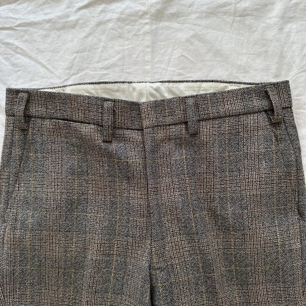Vintage 1960s Stafford Ellinson Plaid Wool Suit NZ Made Carousel 8