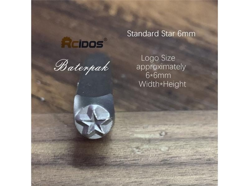 RCIDOS Star Metal Jewelry Design Stamps DIY Bracelet/jewelry Symbols Steel Carousel 1
