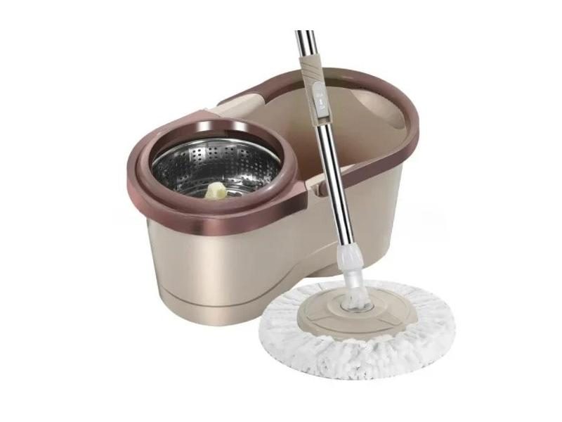 NEW HOT Spin Mop Automatic Rotating Mop /3pcs Mop Replacement Head Clean Carousel 1