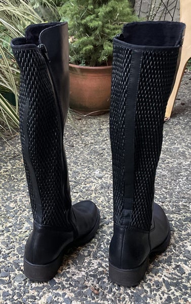 Rieker, Lorne Boot, size 37 (6), AS NEW CONDITION, elasticated calf62863847874307113