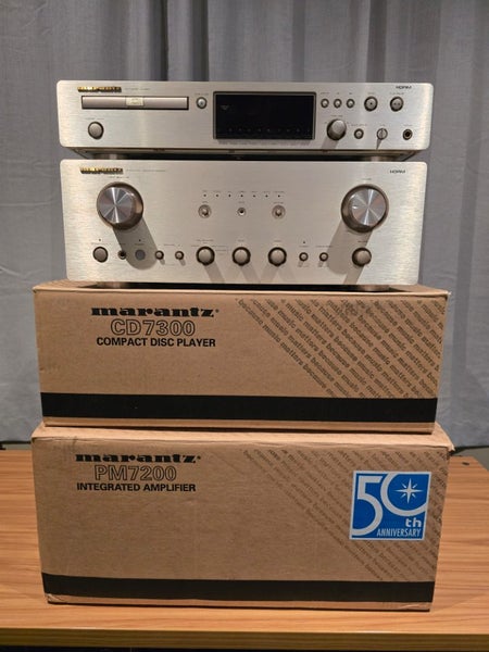 Marantz PM7200 Amplifier 50th Anniversary Carousel 1