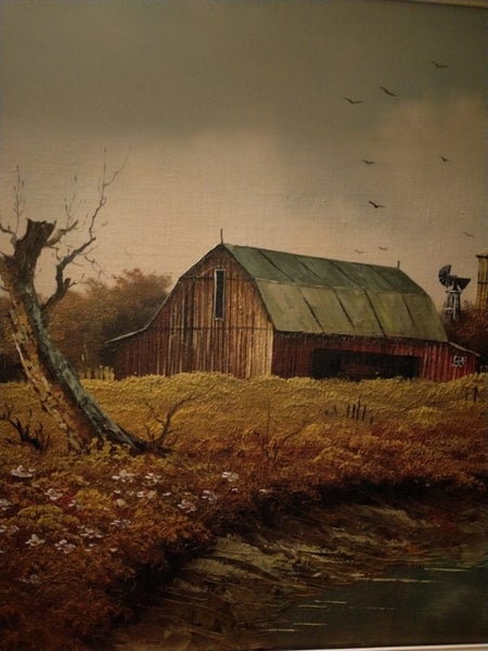Large Oil on Canvas Renowned American Artist62932724827395113