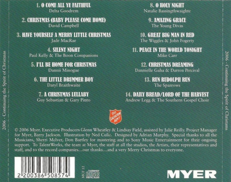 The Spirit Of Christmas 06 CD Carousel 2