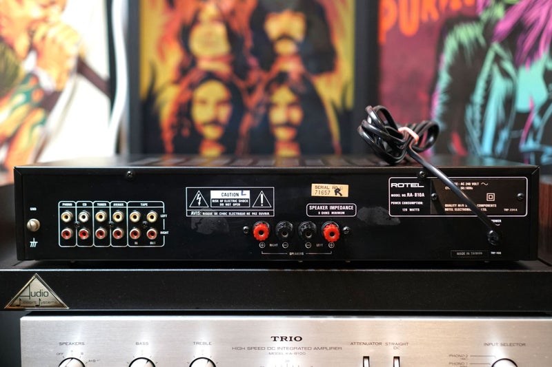 Rotel RA-810A Vintage Amplifier with Phono for your Turntable - Warranty! Carousel 8