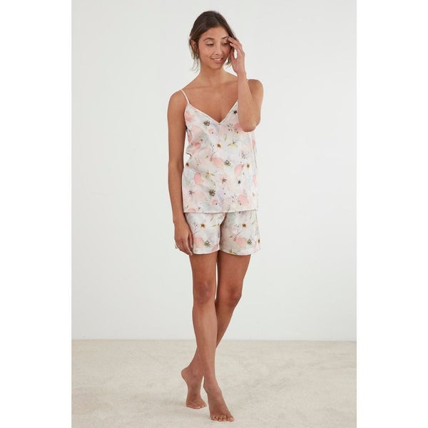 Petals Cami Short PJ Set by Baksana Carousel 1