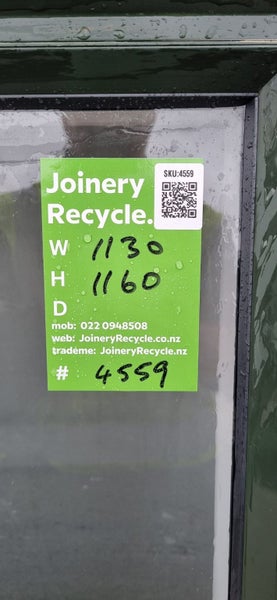 Aluminium Window Green 1130 W x 1160 H [4559 SF] Carousel 4