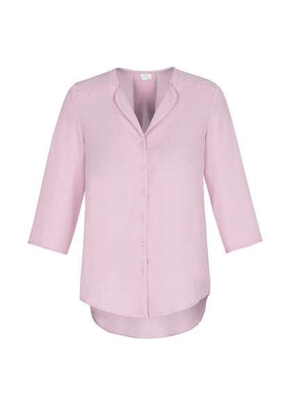 S015LT BizCollection Lily Ladies Longline Blouse Carousel 1